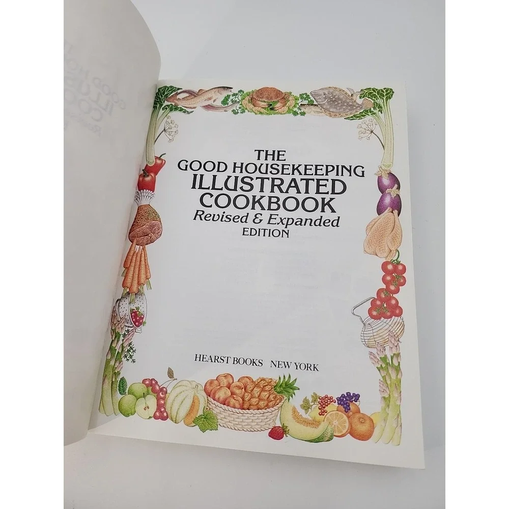 Vintage 1999‎ Good Housekeeping Illustrated Cookbook 1st paperback edition